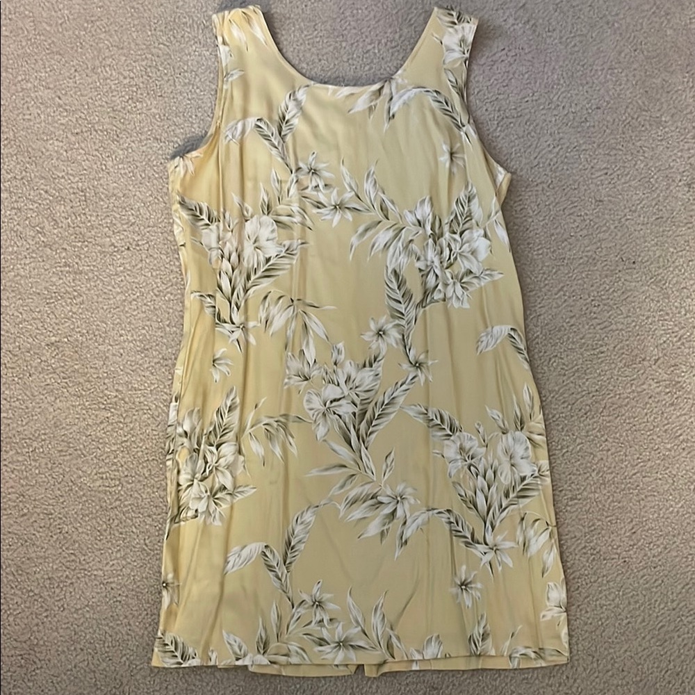 Hawaiian Reserve Collection Floral Dress, Size XL